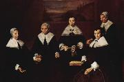 Gruppenportrat der Regentinnen des Altfrauenhospitzes in Haarlem